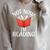 Not Now Im Reading Book Raglan Sleeve Sweatshirt Heather Forest