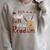 Oh What Fun It Is To Read Christmas Cute Reindeer Read Books Raglan Sleeve Sweatshirt Heather Forest
