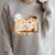 Old Book With Spells And Magical Accessories Raglan Sleeve Sweatshirt Heather Forest