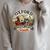 Oxford Mississippi Literary Center Book Lover Vintage Premium Tri-Blend Raglan Sleeve Sweatshirt Heather Forest
