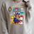 Paw Patrol Comic Book Strip Raglan Sleeve Sweatshirt Heather Forest