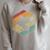 Pegasus Horse Unicorn Books Magic Reading Retro Fantasy Raglan Sleeve Sweatshirt Heather Forest