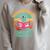 Pigeon Book Character Costume For Reading Day Raglan Sleeve Sweatshirt Heather Forest