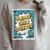 Please CHEW Quieter Comic Book Pop Art Misophonia Raglan Sleeve Sweatshirt Heather Forest