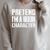 Pretend I'm A Book Character Easy Costume For Halloween Raglan Sleeve Sweatshirt Heather Forest Pretend I'm A Book Character Easy Costume For Halloween Raglan Sleeve Sweatshirt Heather Forest