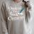 Pretend I'm A Book Character Raglan Sleeve Sweatshirt Heather Forest