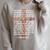 Psalm 23 The Book Of Psalms 23 Raglan Sleeve Sweatshirt Heather Forest