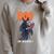 I Put The Boo In Books Halloween Librarian Raglan Sleeve Sweatshirt Heather Forest