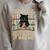 There Was A Woman Who Really Loved Books And Yarn Crocheting Raglan Sleeve Sweatshirt Heather Forest