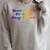 Read Books Be Kind Stay Weird Book Lover Rainbow Raglan Sleeve Sweatshirt Heather Forest