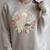 Read Books Be Kind Stay Weird Skull Bookish Boho Cute Raglan Sleeve Sweatshirt Heather Forest