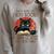 i Read Books And i Know Things Cat Reading Coffee Raglan Sleeve Sweatshirt Heather Forest