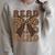 Read Coquette Bow Retro Western Groovy Leopard Reading Raglan Sleeve Sweatshirt Heather Forest