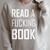 Read A Fucking Book T-Shirt Raglan Sleeve Sweatshirt Heather Forest