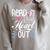 Read Your Heart Out Book Lover Reading Teacher Bookworm Raglan Sleeve Sweatshirt Heather Forest