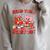 Read Your Heart Out Valentine Reading Book Girl Kid Teacher Raglan Sleeve Sweatshirt Heather Forest