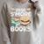 Read S'More Books Camping Reading Bookworm Book Lover Grunge Raglan Sleeve Sweatshirt Heather Forest