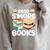 Read S'More Books Camping Reading Bookworm Book Lover Raglan Sleeve Sweatshirt Heather Forest