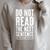 Read Tees & Ideas -Kids Modern Heartbeat Book Raglan Sleeve Sweatshirt Heather Forest