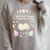 Well Read Woman Literature Quote Celestial Book Floral Raglan Sleeve Sweatshirt Heather Forest
