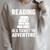 Reader Book Reading Bookworm Librarian Raglan Sleeve Sweatshirt Heather Forest