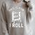 Reader Librarian Library This Is How I Roll Book Cart Meme Raglan Sleeve Sweatshirt Heather Forest