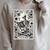 The Reader Skeleton Book Lover Tarot Card Reading Book Raglan Sleeve Sweatshirt Heather Forest