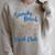 Reading Book Lover Bookish Summer Sandy A Beach Book Club Raglan Sleeve Sweatshirt Heather Forest