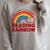 Reading Book Rainbow Literacy Learning Premium Tri-Blend Raglan Sleeve Sweatshirt Heather Forest