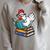 Reading Chicken Bookworm Cute Chicken With Glasses Books Raglan Sleeve Sweatshirt Heather Forest