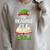 Reading Elf Family Matching Group Christmas Books Raglan Sleeve Sweatshirt Heather Forest