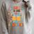 Reading Is For Everyone Book Lover Bookworm Bookish Groovy Raglan Sleeve Sweatshirt Heather Forest