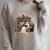 Reading Ghost Halloween Library Weekend Book Lovers Women Raglan Sleeve Sweatshirt Heather Forest