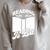 Reading Is Lit Book Lover Raglan Sleeve Sweatshirt Heather Forest