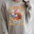 Reading Makes Me Gobble With Joy Turkey Reading Book L Raglan Sleeve Sweatshirt Heather Forest