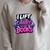 Reading Meme I Lift So I Can Carry More Books Raglan Sleeve Sweatshirt Heather Forest