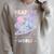 Reading Is Out Of This World Astronaut Space Book Lover Raglan Sleeve Sweatshirt Heather Forest