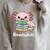 Readsalotl Axolotl Book Reading Raglan Sleeve Sweatshirt Heather Forest