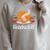 Readsolotl Book Lover & Axolotl Raglan Sleeve Sweatshirt Heather Forest