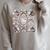 Retro Coquette Bows Book Coffee Bookworm Librarian Book Nerd Raglan Sleeve Sweatshirt Heather Forest