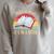 Retro Rainbow Smart Book Lover Reader Vintage Bookworm Women Raglan Sleeve Sweatshirt Heather Forest