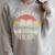 Retro Vintage I Closed My Book To Be Here Book Lover Reading Raglan Sleeve Sweatshirt Heather Forest