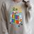 This Is How I Roll Rainbow Book Cart Queer Bookish Raglan Sleeve Sweatshirt Heather Forest