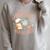 I Run ON HOT Tea & Books Reader Reading Meme Raglan Sleeve Sweatshirt Heather Forest
