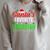 Santa's Favorite Librarian Cute Book Lover Christmas Raglan Sleeve Sweatshirt Heather Forest