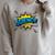 Science Is My Superpower Comic Book Style Raglan Sleeve Sweatshirt Heather Forest