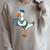 Seagull Reading Book Librarian Raglan Sleeve Sweatshirt Heather Forest