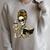 Skeleton Girl Drinking Coffee And Reading Book Raglan Sleeve Sweatshirt Heather Forest