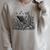Skeleton Reading Book Floral Bookish Aesthetic Book Lover Raglan Sleeve Sweatshirt Heather Forest