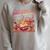 Smut Goblin Dark Romance Book Lover Vintage Raglan Sleeve Sweatshirt Heather Forest